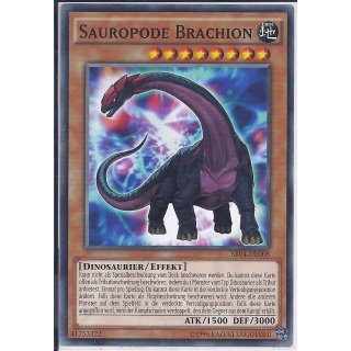 Yu-Gi-Oh! - SR04-DE008 - Sauropode Brachion - Unlimitiert - DE - Common