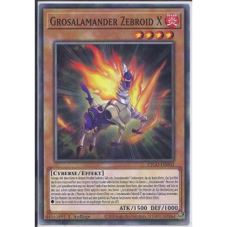 Yu-Gi-Oh! - ETCO-DE003 - Grosalamander Zebroid X - 1.Auflage - DE - Common