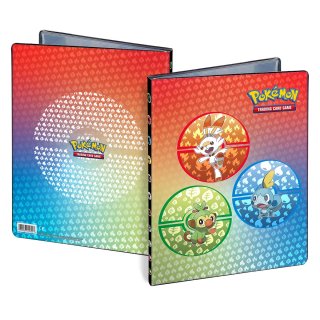 Pokémon Schwert & Schild Sammelalbum 9 Pocket Portfolio 180 Karten UP  Neu/OVP