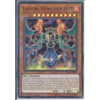 Yu-Gi-Oh! - BLLR-DE031 - Lazion Herr Der Zeit - 1.Auflage - DE - Ultra Rare