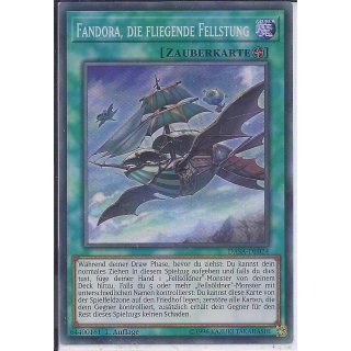 Yu-Gi-Oh! - DASA-DE024 - Fandora, die fliegende Fellstung - 1.Auflage Super Rare