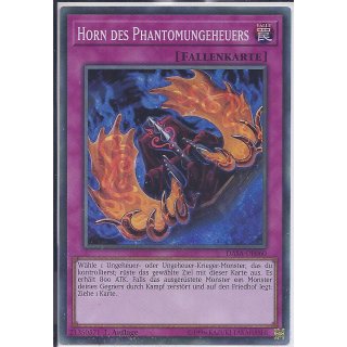 Yu-Gi-Oh! - DASA-DE060 - Horn des Phantomungeheuers - 1.Auflage - DE Super Rare