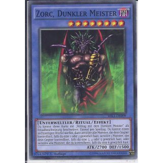 Yu-Gi-Oh! - MIL1-DE009 - Zorc Dunkler Meister - 1.Auflage - DE - Common