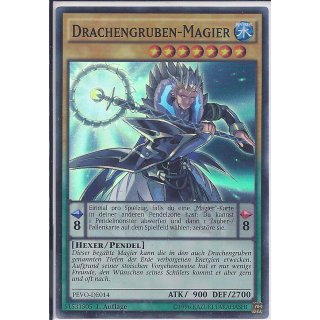 Yu-Gi-Oh! - PEVO-DE014 - Drachengruben Magier - 1.Auflage - DE - Super Rare