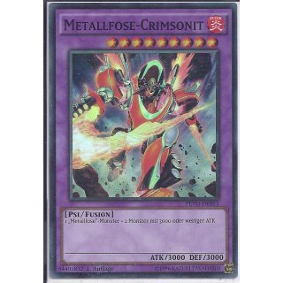 Yu-Gi-Oh! - PEVO-DE053 - Metallfose Crimsonit - 1.Auflage - DE - Super Rare