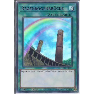 Yu-Gi-Oh! LDS1-DE111 Regenbogenbrücke ( Lila ) 1.Auflage Colorful Ultra Rare