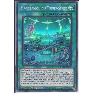 Yu-Gi-Oh! ROTD-DE059 Magellanica Die Tiefsee Stadt 1.Auflage Super Rare
