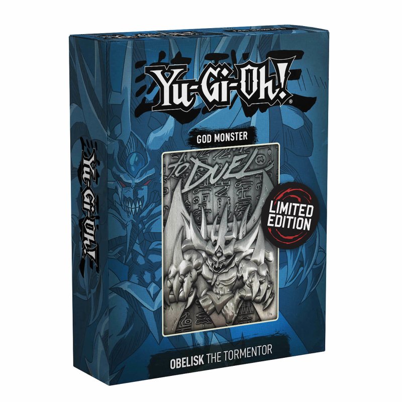 OVP Yu-Gi-Oh Götterkarte God Card Obelisk the Tormentor Limited Edition Neu