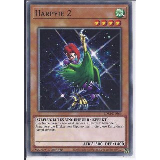 Yu-Gi-Oh! LDS2-DE069 Harpyie 2 1.Auflage Common