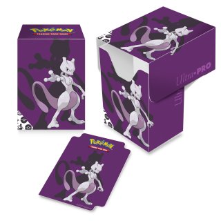Pokémon Mewtwo 2020 Card Case / Deck Box für 80 Karten NEU/OVP