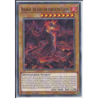 Yu-Gi-Oh! SDSB-DE015 Dogoran, der Kaiju der verrückten Flamme 1.Auflage Common
