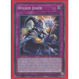 Yu-Gi-Oh! KICO-DE007 Wilder Joker 1.Auflage Super Rare