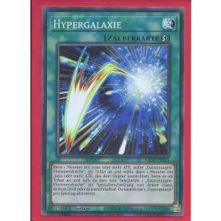 Yu-Gi-Oh! KICO-DE021 Hypergalaxie 1.Auflage Super Rare