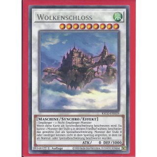 Yu-Gi-Oh! KICO-DE039 Wolkenschloss 1.Auflage Rare