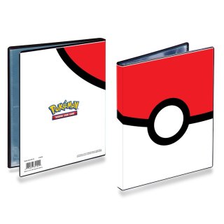 Pokémon Sammelalbum 4 Pocket Portfolio Poké Ball 80 Karten NEU