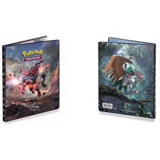 Pokémon Sammelalbum 4 Pocket Portfolio Fuegro & Silvarro 80 Karten NEU