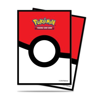 65x Pokemon Poké Ball Card Sleeves Ultra Pro / Karten Hüllen Neu/OVP