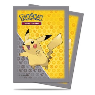 65x Pokemon Pikachu Card Sleeves Ultra Pro / Karten Hüllen Neu/OVP