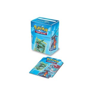Pokémon X & Y Rayquaza Card Case / Deck Box für 80 Karten NEU/OVP